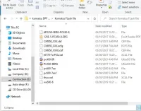 The flash file original of komatsu PC600-8